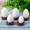 Undrilled White Jade Yoni Eggs Massage Stones to Train Pelvic Muscles Kegel Exercise
