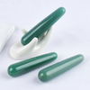 Natural Green Aventurine Massage Wand for Acupuncture Therapy Stick 